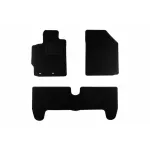 Mochete textile de la Rigum potrivite pentru Toyota Yaris 2006-2012, set de 4 bucăți, negru Performance AutoTuning
