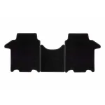 Mochete textile de la Rigum potrivite pentru Volkswagen T7 Multivan după 2022, pentru a treia rând cu șine închise, set de 2 bucăți, negru Performance AutoTuning