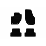 Mochete textile de la Rigum potrivite pentru Volvo V40 2012-2019, set de 4 bucăți, negru Performance AutoTuning