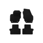 Mochete textile de la Rigum potrivite pentru Volvo V70 2008-2016, set de 4 bucăți, negru Performance AutoTuning