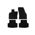 Mochete din cauciuc specifice, potrivite pentru Skoda Karoq după 2017, set de 4 piese, culoare neagră Performance AutoTuning
