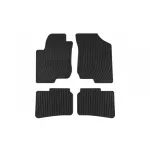 Mănuși de cauciuc specifice potrivite pentru Hyundai i30 2007-2012, set de 4 piese, culoare neagră din seria Frogum El Toro Performance AutoTuning