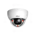 Camera IP Dome Dahua 8 MP WizSense Dual Light 30 m, PoE, microfon