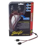 Cablu RCA stereo Stinger 6,1 m, 2 canale, fir răsucit, tată-tată