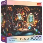 Puzzle Trefl 2000 piese Căsuță din basm, cu poster inclus
