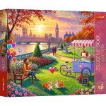 Puzzle Trefl 500 piese Premium Plus, Love Story Londra romantică