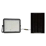 Reflector solar LED 15W 1200 lm 6400K IP65 negru pentru exterior