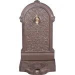 Chiuveta de gradina, aluminiu, maro, 39x33x72 cm, Strend Pro GartenVIP DiyLine