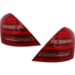 Stopuri LED facelift pentru Mercedes S-Class W221, compatibile 2005-2012