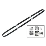 Bare decorative longitudinale portbagaj pentru Range Rover Evoque L538 2011-2018, negru lucios