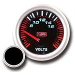 Ceas voltmetru electronic auto VOLTS 8-16V universal