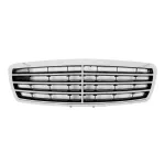 Grilă centrală Mercedes E-Class W211/S211 2002-2006, design CL crom