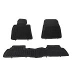 Covorase Presuri Auto Negru din Cauciuc Toyota Land Cruiser J200 (2008-2021)