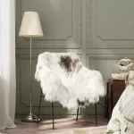 Piele de oaie, culoare mixtă, (60-70)x(90-100) cm GartenMobel Dekor