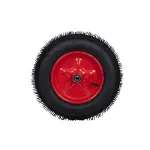 Roata pentru roaba 3.50-8 TT cu rulment si ax subtire 14 mm, 8PR