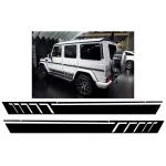 Stickere Laterale Negru Mat Mercedes G-Class W463 (1989-2017)