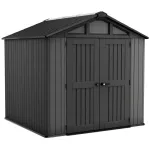 Domček Keter STRONGHOLD 8X8, sivý, záhradný, 254x228,6x220 cm