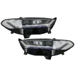 Faruri LED DRL pentru Ford Mondeo MK5 2013-2016 cu semnalizare secvențială crom