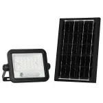 Reflector solar LED 50W, 700 lm, 7in1, IP65, negru, V-TAC