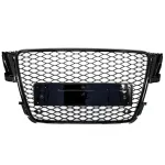 Grila Centrala Audi A5 8T (2008-2011) RS5 Design Negru Lucios