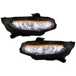 Faruri Full LED HONDA Civic Mk10 FC/FK (2016-Up) Sedan & Hatchback Semnalizare Dinamica