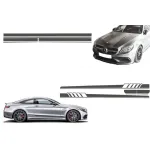 Set stickere gri inchis Mercedes C205 Coupe A205 Cabriolet A45 Design
