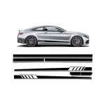 Set Stickere Capota/Plafon/Portbagaj si Laterale Negru Mat Mercedes C205 Coupe A205 Cabriolet (2014-up) A45 Design Edition 1