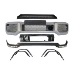 Pachet exterior Mercedes G-Class W463 cu extensie bara si DRL LED, design G65