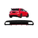 Difuzor bara spate Mercedes A-Class W176 Facelift 2015-2018, A45 Design