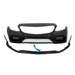Prelungire bara fata Mercedes C-Class W205/S205/C205/A205 Edition 1 negru mat