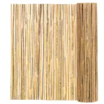 Panou paravan gard din bambus natural 120 x 300 cm, lamele 15 mm