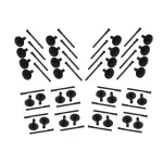 Set 32 Piese Clipsuri Auto Pentru Prelungiri Aripi Extensii Aripi