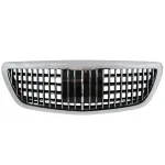 Grila Centrala Mercedes S-Class W222 X222 (2014-2020) Vertical Design Crom