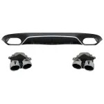 Difuzor bara spate Mercedes E-Class C238 A238 Coupe Cabrio E53 Silver