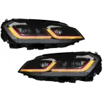 Faruri LED pentru VW Golf 7 Facelift GTI Look RHD cu semnal dinamic