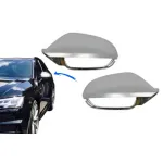 Capace oglinzi Audi A6 4G C7 (2011-2018) Limousine Avant Aluminiu Extinction RS6 Design cu Side Assist