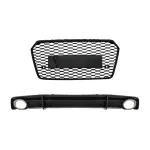 Grilă bară față și difuzor spate Audi A7 4G Facelift RS7 Design