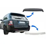 Eleron luneta si protectie bara spate Range Rover Sport L320 2010-2013