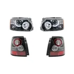 Faruri si stopuri LED pentru Range Rover Sport L320 2009-2013, design facelift