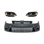 Bara fata VW Golf 7 R-Line Look cu faruri LED si semnal dinamic