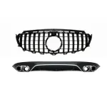 Difuzor bara spate cu grila centrala neagra Mercedes E-Class C238 E53