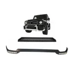 Prelungire Bara Fata LED DRL si Prelungire Superioara Bara Fata Mercedes G-Class W463 (1989-2017)