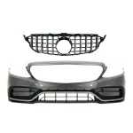 Bara fata Mercedes C-Class W205/S205/C205/A205 GT-R Design cu grila crom