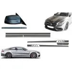 Set stickere gri inchis Mercedes C205 Coupe A205 Cabriolet A45 Design