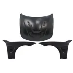 Capotă cu aripi laterale negru pentru BMW Seria 3 F30/F31 2011-2019, M3 GTS Look