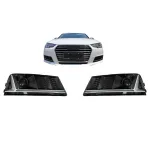 Grile laterale Audi A4 B9 Sedan Avant 2016-2018 RS4 Silver Edition