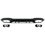 Difuzor bară spate Mercedes A-Class V177 Sedan/W177 cu ornamente evacuare