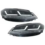 Faruri LEDriving Osram Full LED VW Golf 7.5 VII Facelift (2017-2020) pentru halogen cu Semnal Dinamic
