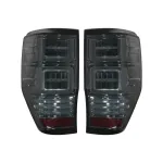 Stopuri LED Ford Ranger (2012-2018) Geam Fumuriu cu Semnal Dinamic
