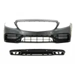 Bara fata si difuzor spate Mercedes C-Class C205 A205 C63 Design 2014-2019